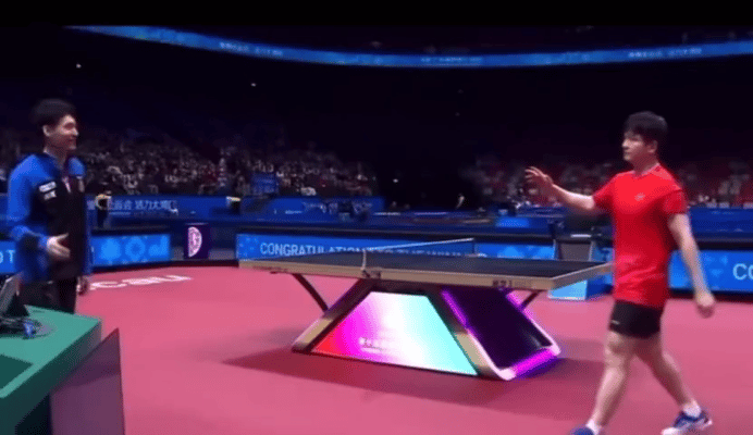 孙闻1-3的落败，并未掩盖他的高光表现。他或许没能撼动樊振东的统治地位，却用一场