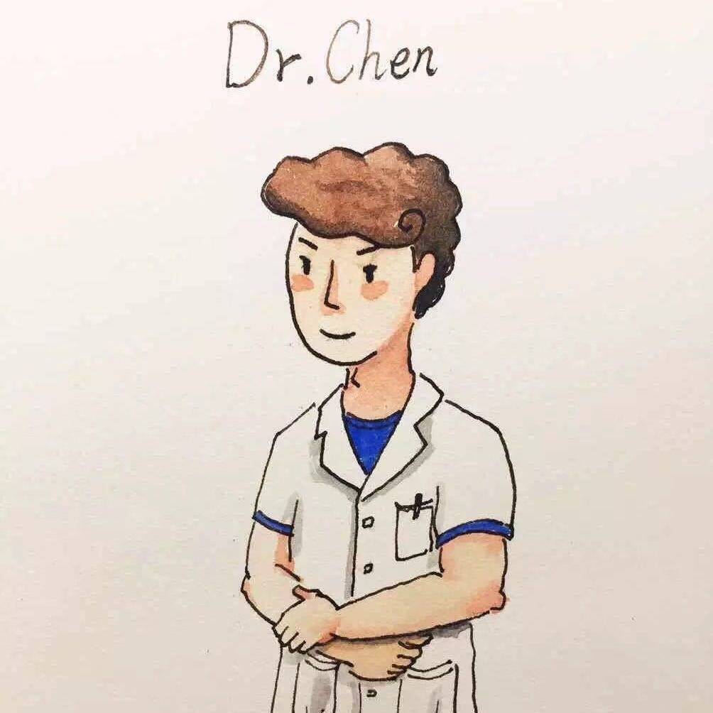 微信头像 第一印象 前两天还和同事聊我的头像，是我当时的一位患者朋友画的，用了差