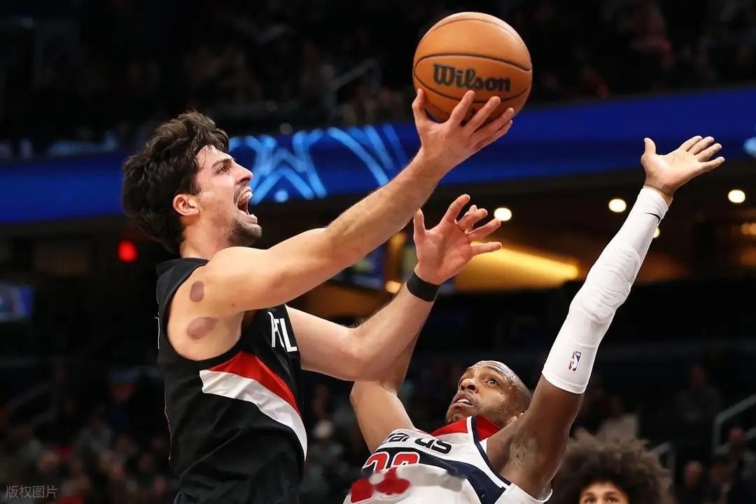 NBA 正负值全队最高！杨瀚森6分5篮板1助攻 开拓者惜败奇才遭遇3连败开拓者惜