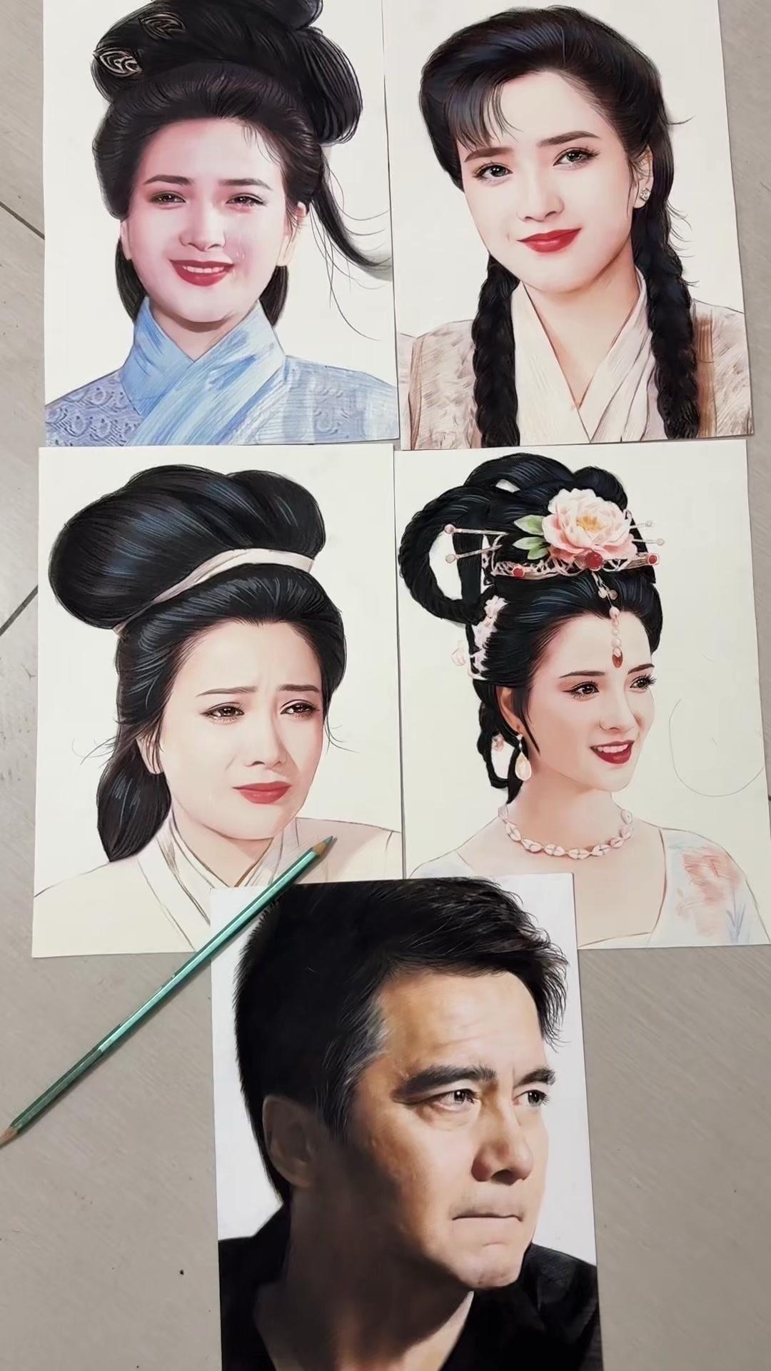 💫何晴老师离开快半年了，可每次刷到她的经典角色，还是觉得她从未走远。
笔尖下的