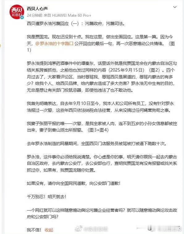 罗永浩还是继续忍了吧！
尽管这帽子扣的挺大的，污蔑政府、污蔑司法 。
网友们的等