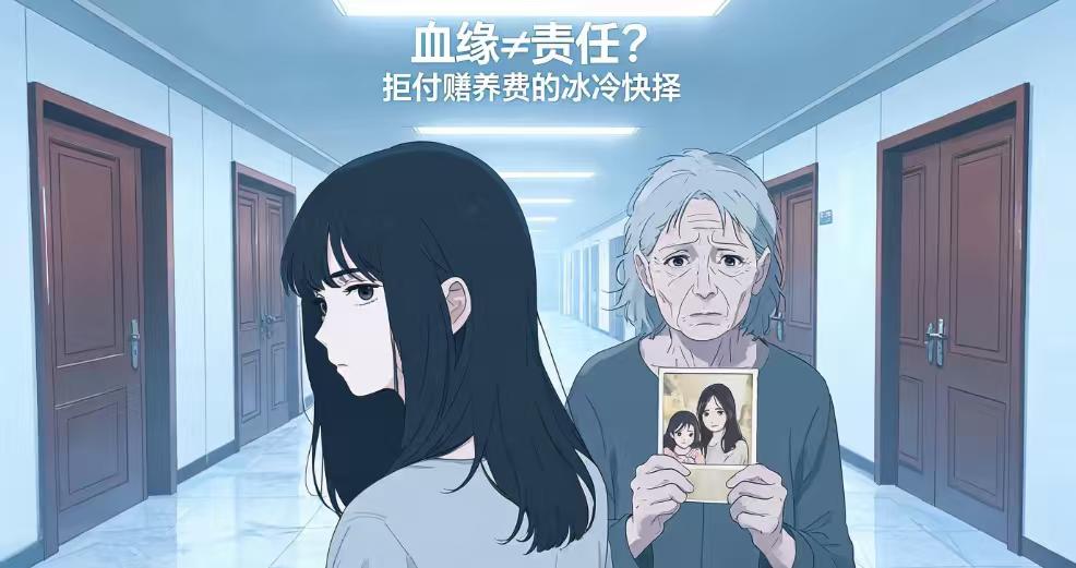 生父从未养育，晚年起诉女儿要赡养费；女儿称系强奸所生，法院：仍需支付
近日，一起