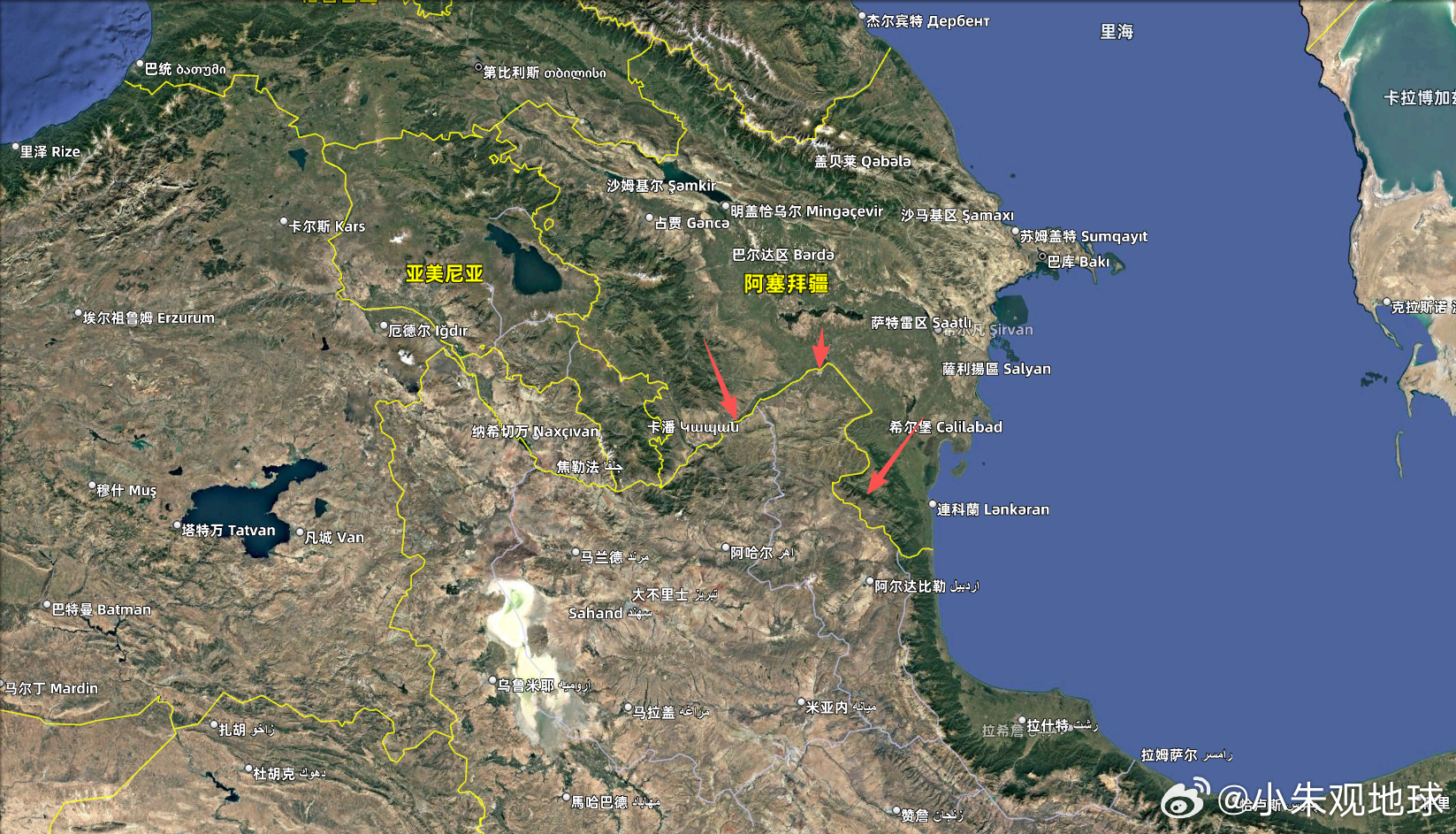 中东局势彻底失控 【阿塞拜疆开始沿伊朗边境集结军队】阿塞拜疆军方取消了武装部队士