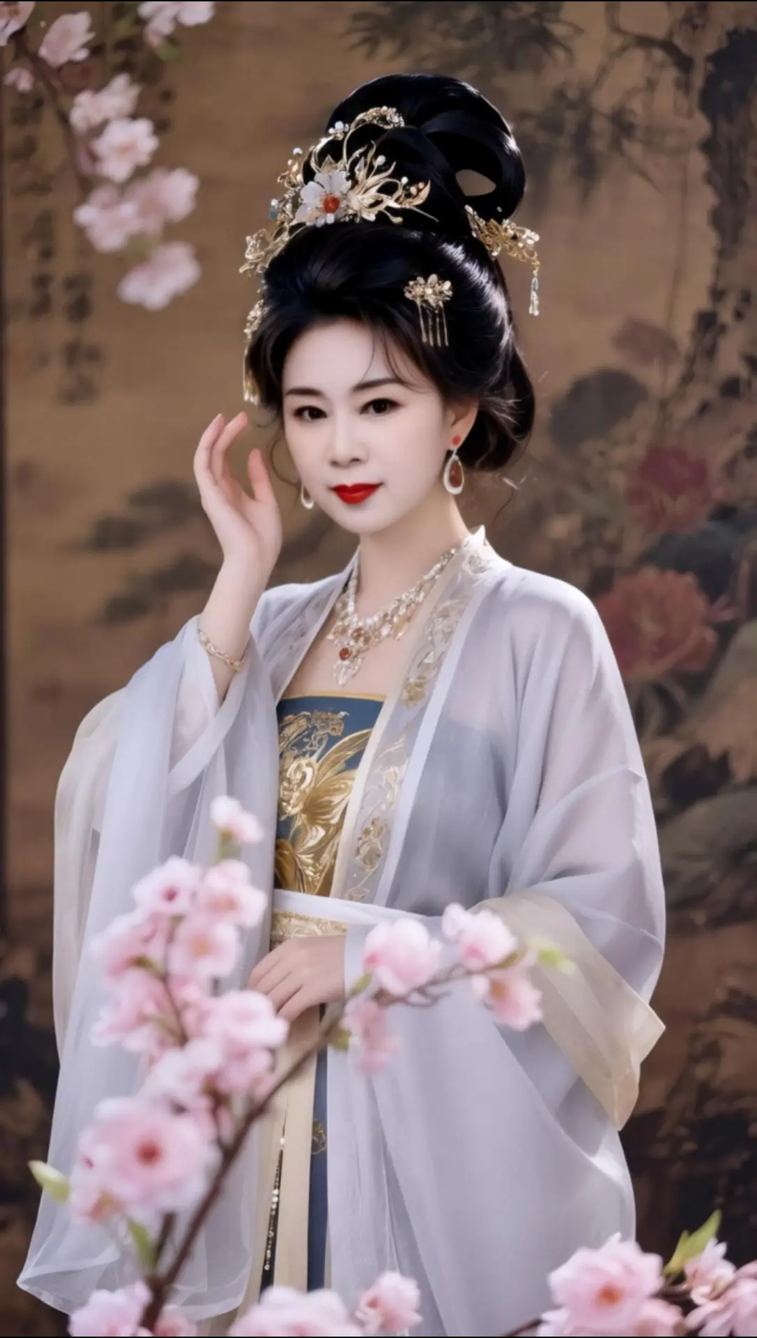 AI魏晋风人像 ai创作