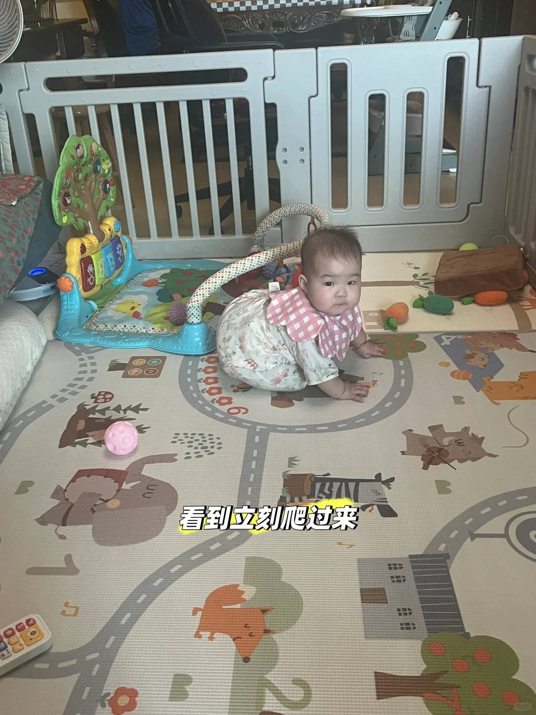 7个月的宝宝能有多爱妈妈♥️