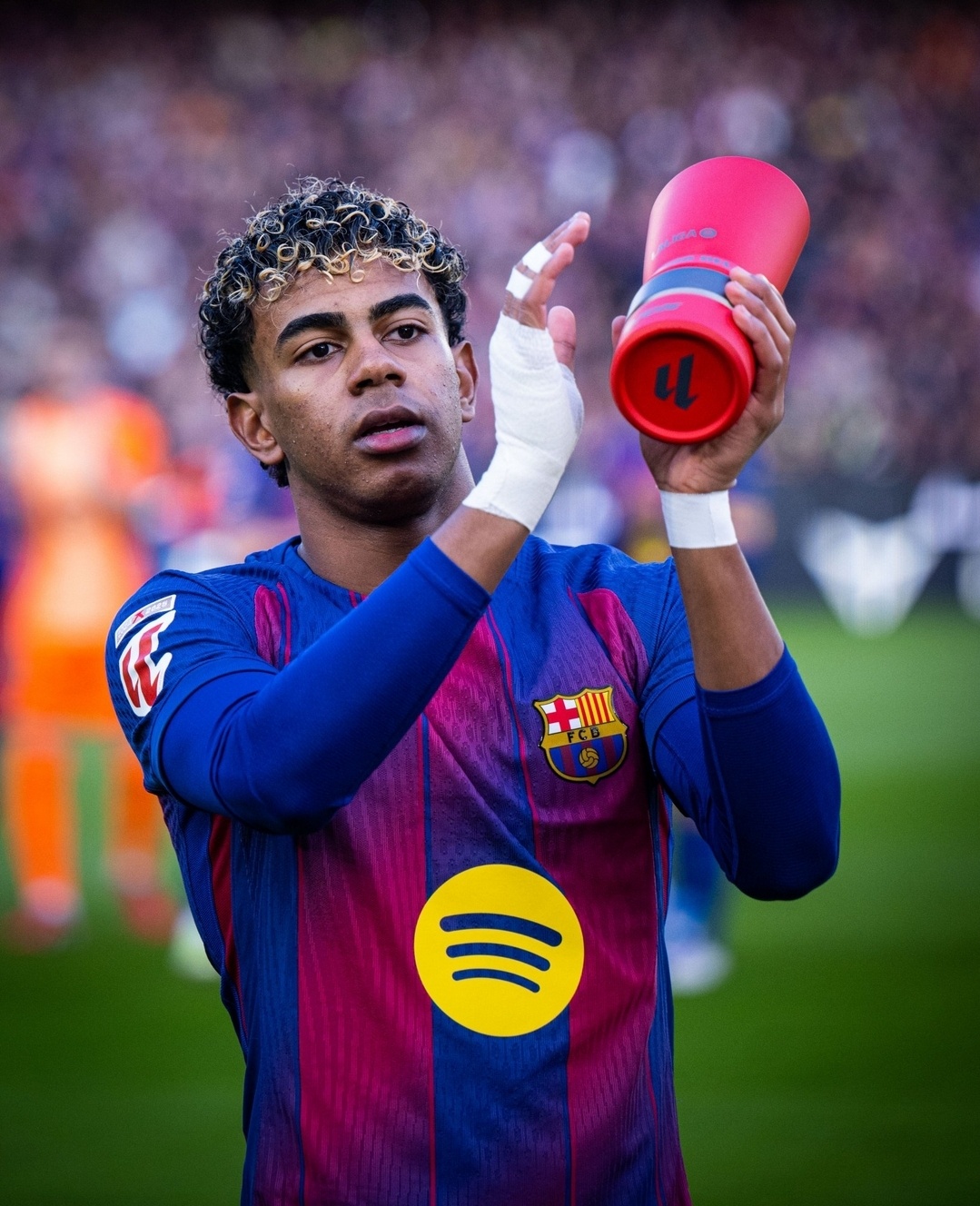 亚马尔❤️💙巴萨vs皇家奥维耶多