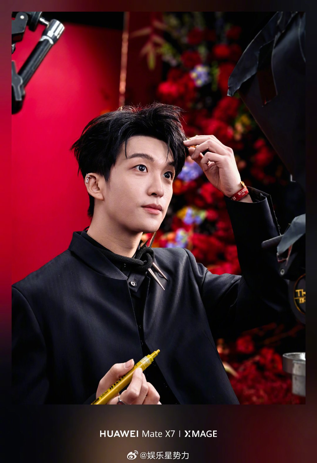 华为MateX7微博之夜生图直出 这波生图直接杀疯了！微博之夜红毯上明星们的高光