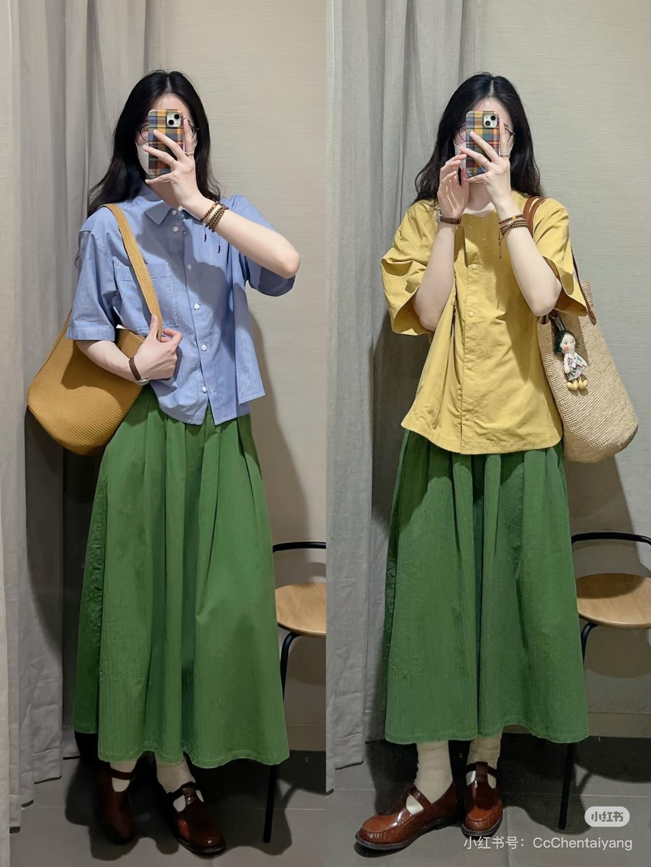 🎨Muji 今年春夏配色真让人眼前一亮又一亮！
跟着大自然学穿搭～Muji有自