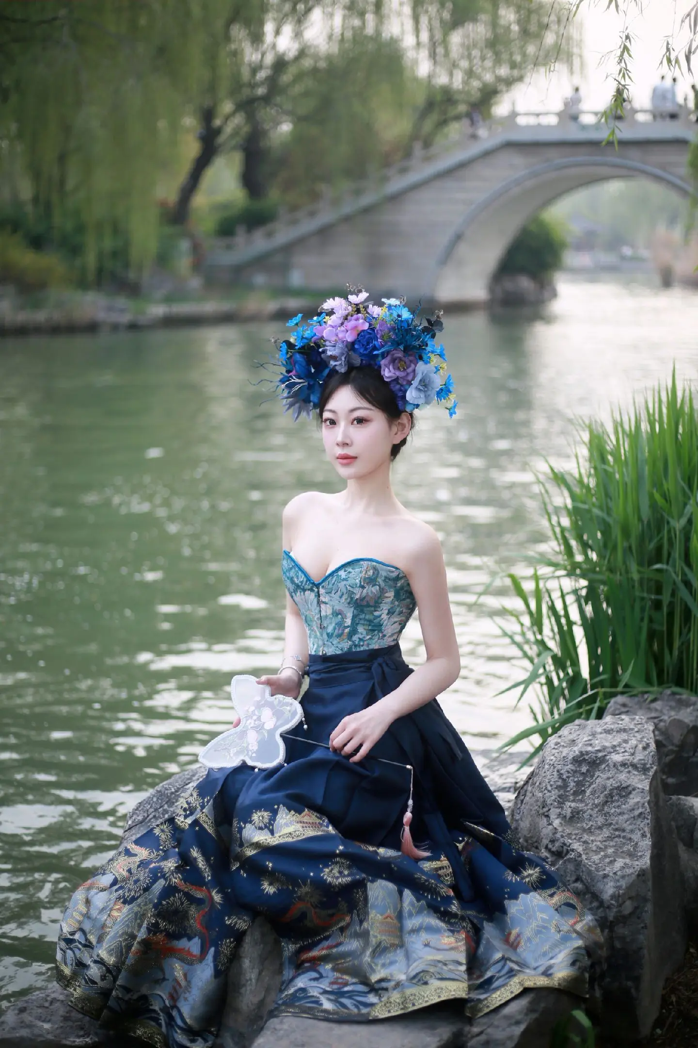 济南版簪花，太美了