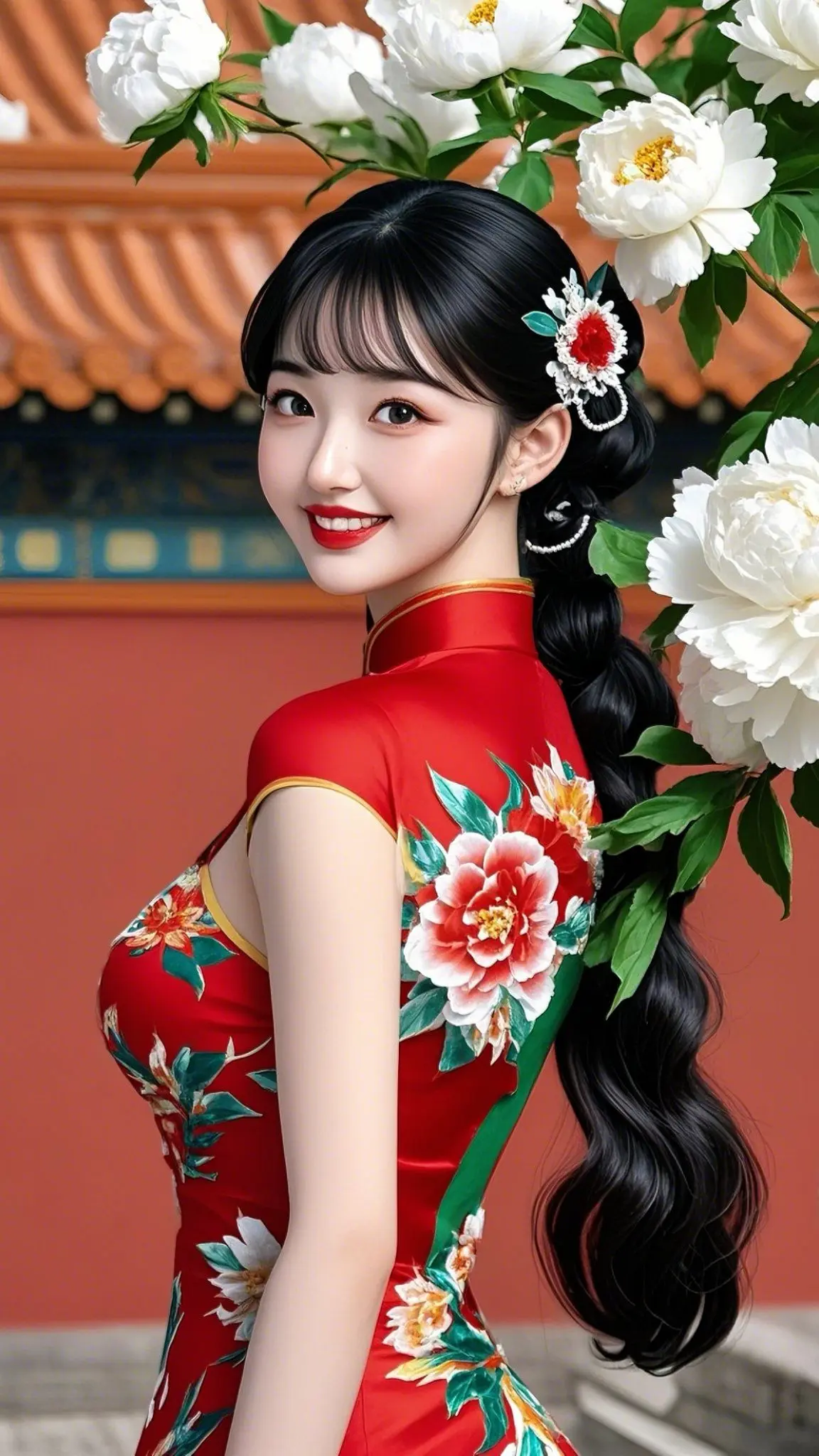 图文伙伴计划2024 旗袍  旗袍美人 旗袍版穿越时空只想见你