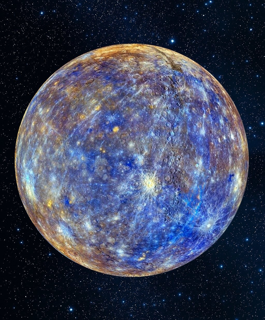 高饱和度的水星 ​​​