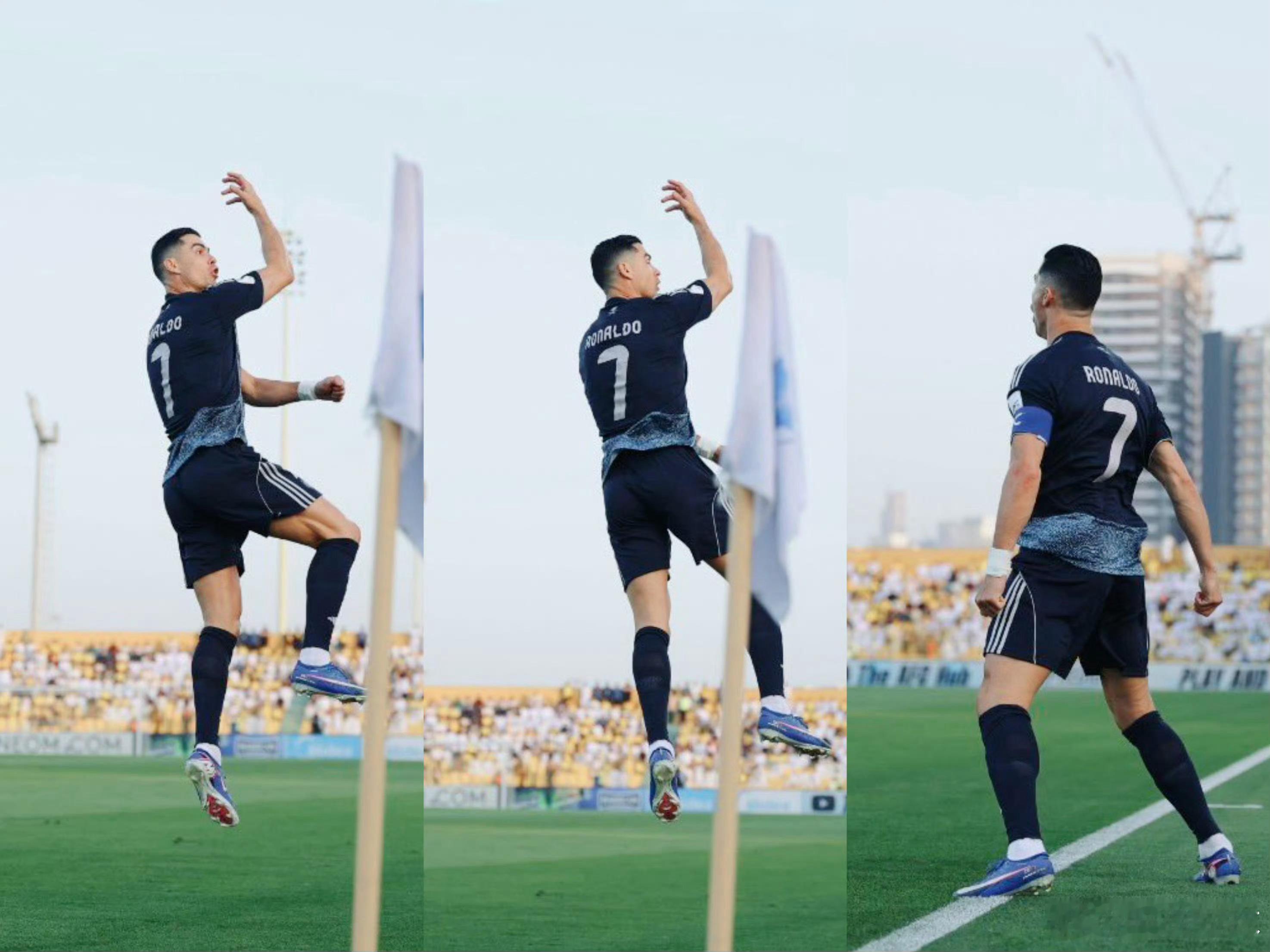 C罗打进职业生涯第969球，帮助利雅得胜利4比0击败迪拜祈祷晋级亚冠二级联赛四强