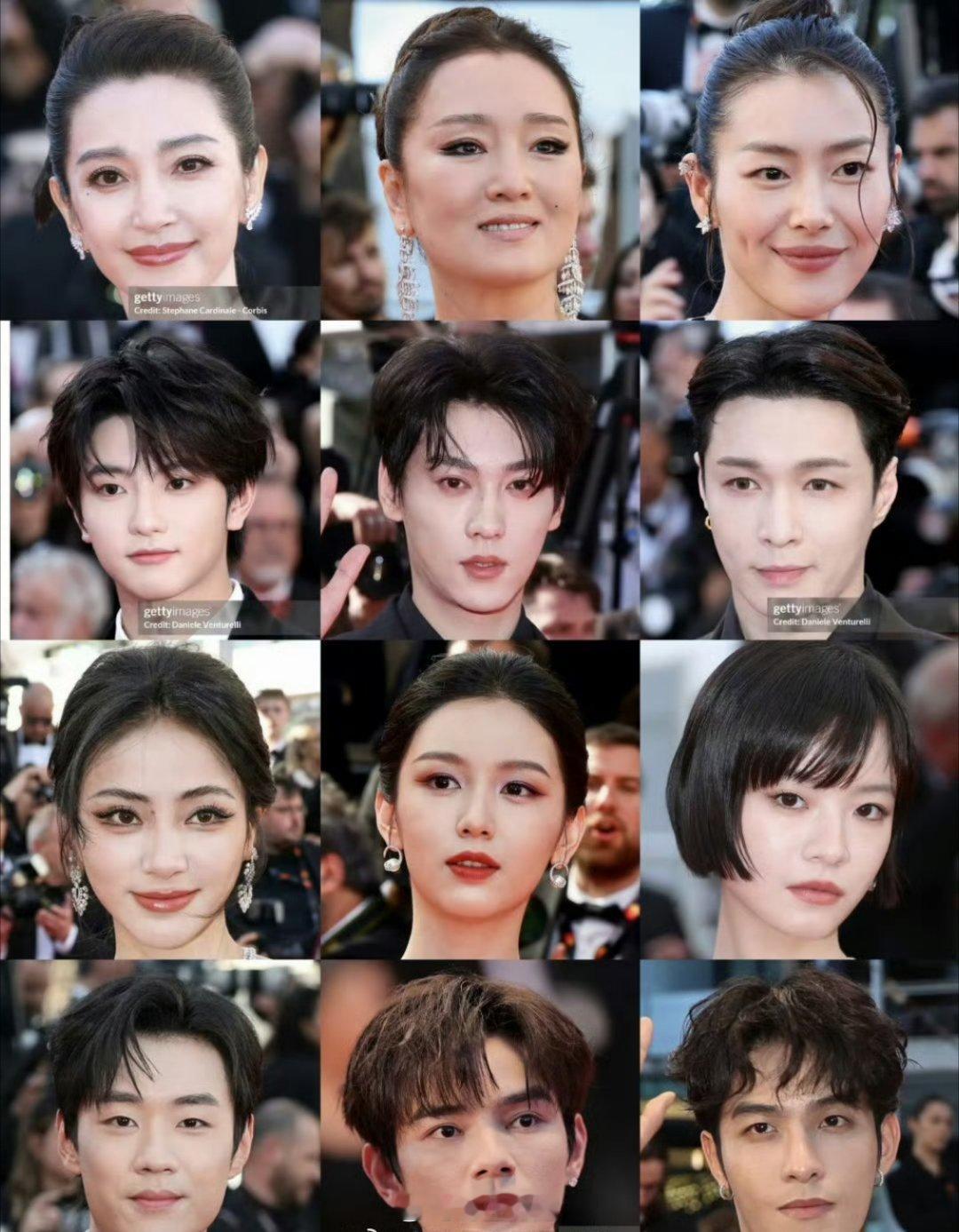 戛纳电影节内娱红毯怼脸生图 大家第一眼看到了谁李冰冰、巩俐、刘雯、穆祉丞、田栩宁