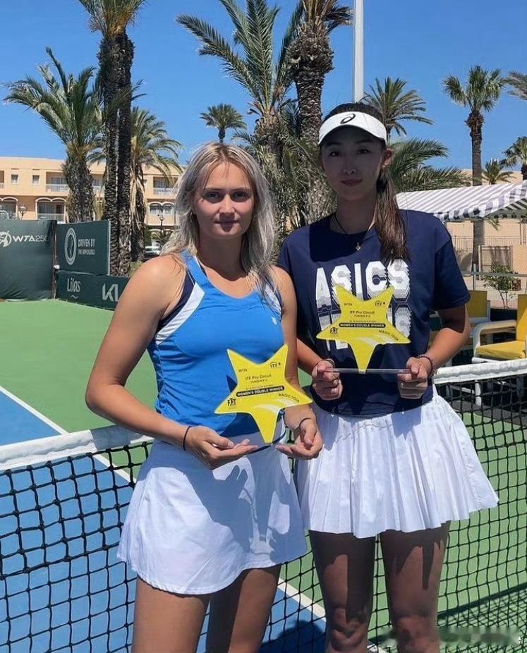 🇹🇳W15女单首轮🇨🇳王佳祺6-3/6-1 🇫🇷CirotteNo.