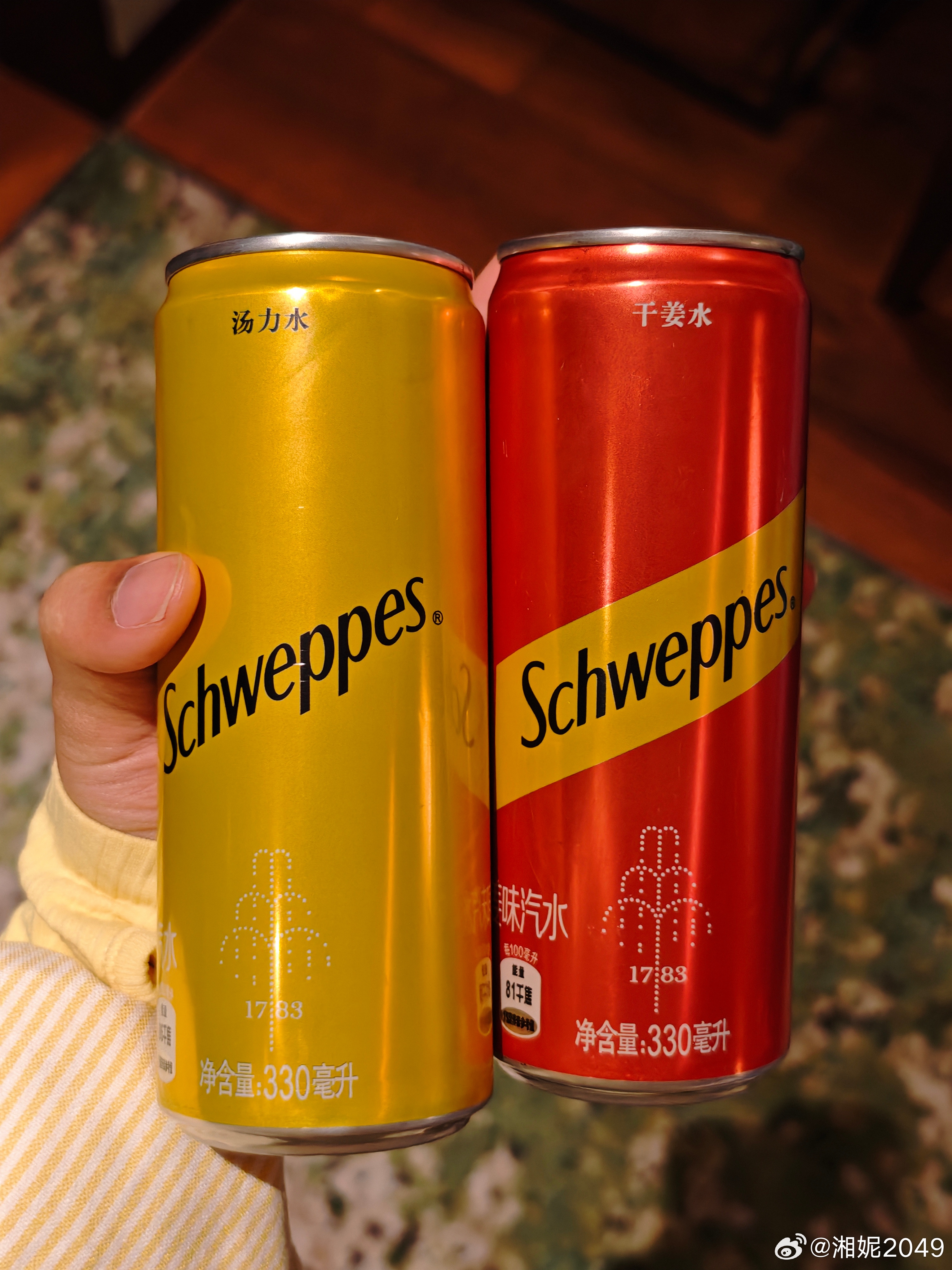 这俩水我都没喝过朱哥强力推荐干姜水，我待会来试试！ 