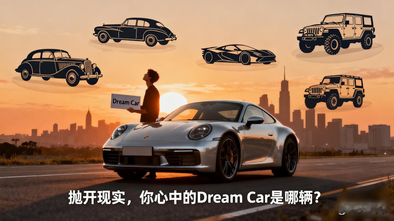 你心中的“Dream Car”是哪辆？

抛开价格、实用性不谈，纯粹因为热爱。我