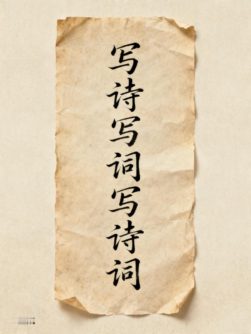 上联：写诗写词写诗词，
下联：谈古谈今谈古今。