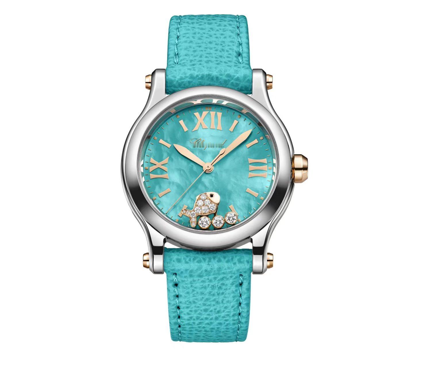 【珠宝首饰】瑞士品牌「Chopard 萧邦」近日推出新一季Happy fish钻