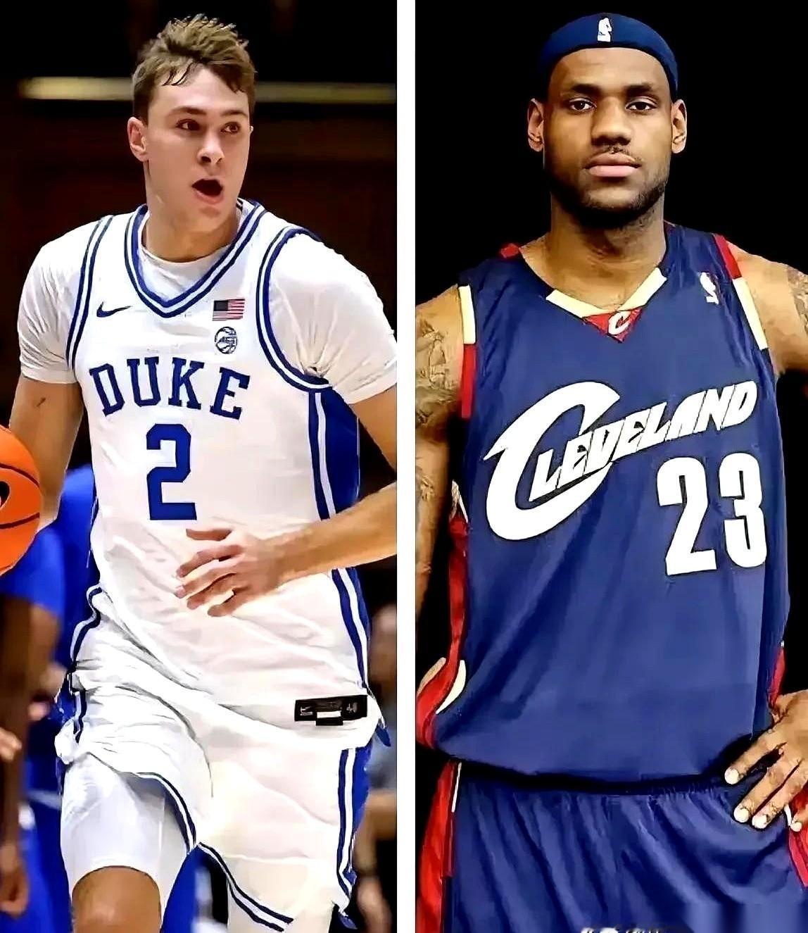 求求了，别再拿他和勒布朗·詹姆斯放一块儿提了。
真的，我都替他尴尬。
一个是新秀