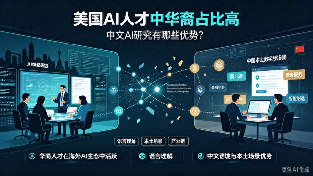 美国AI人才中华裔占比高，中文AI研究有哪些优势？