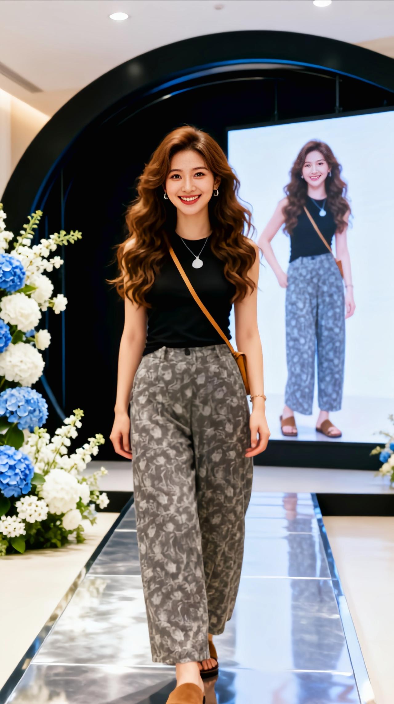 松弛感yyds 令人心动的松弛感穿搭 直筒显瘦秀场同款长裤 永远为松弛感穿搭举大