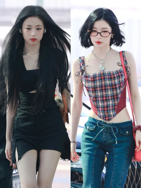 Babymonster 今日机场街拍私服，越来越时髦