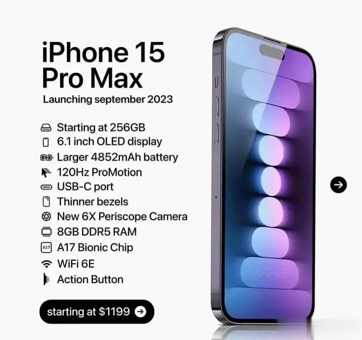 库克直接拿出杀手锏，iPhone再也不挤牙膏了。今年iPhone 15 Pro系