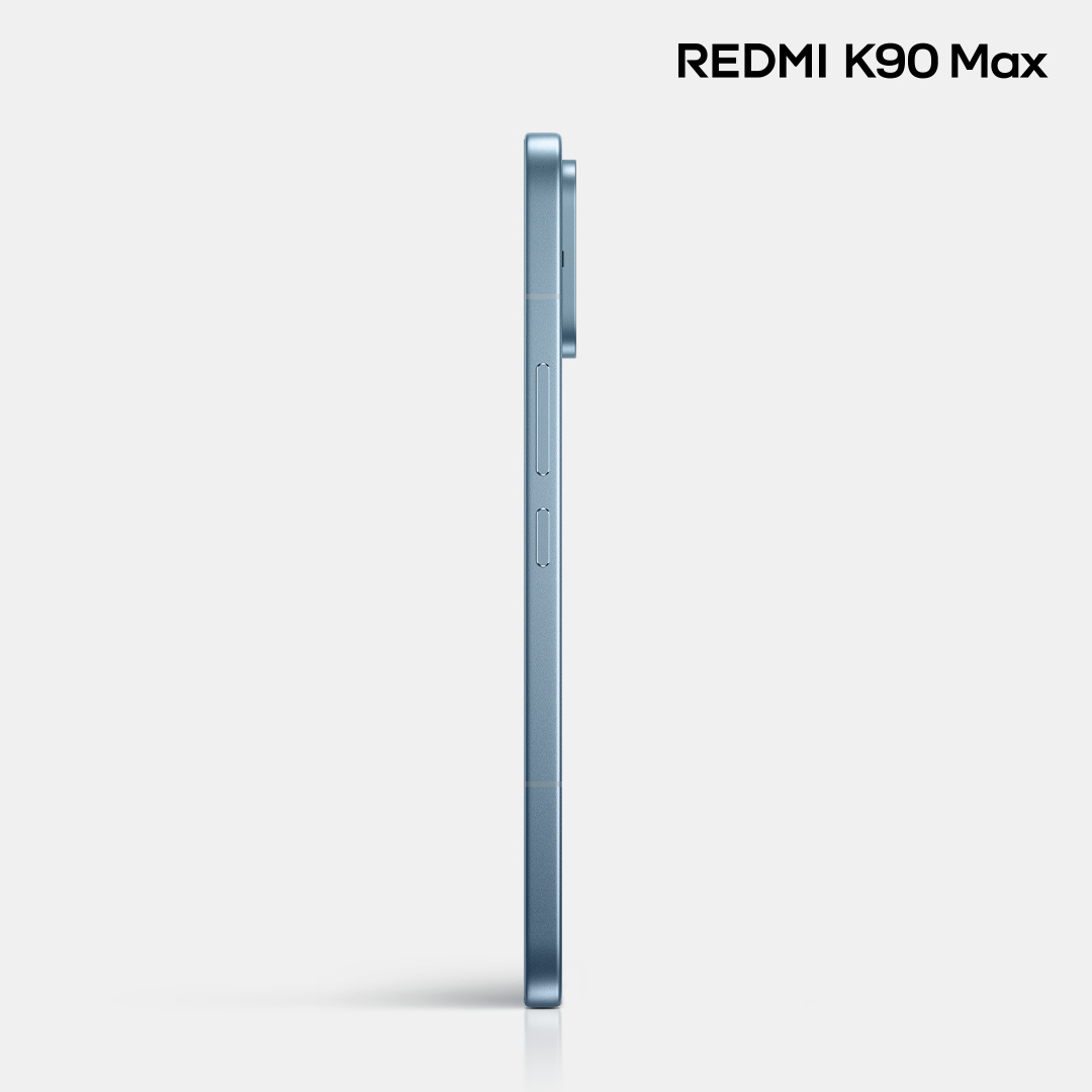 REDMI K90 Max 新配色——天际蓝，新机明天发布，期待不有点东西