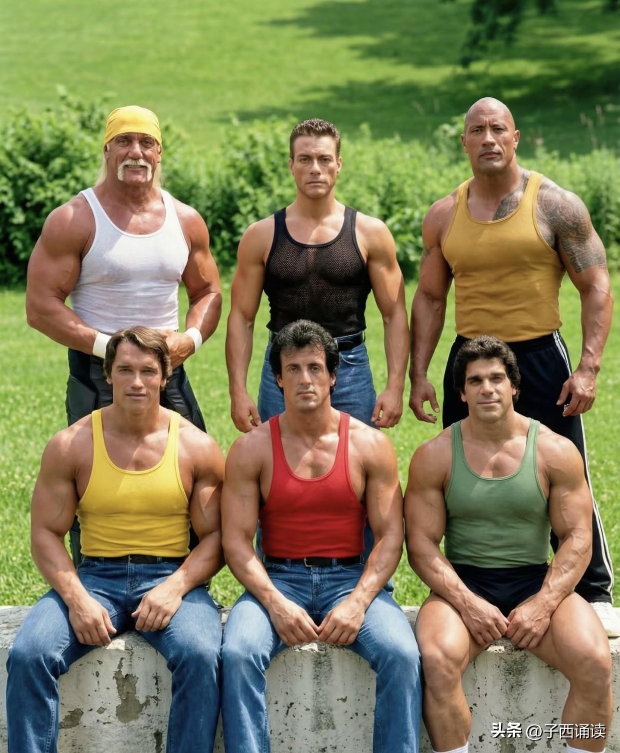 大家看看，这几位猛男要是上战场的话，战斗力到底有多强？