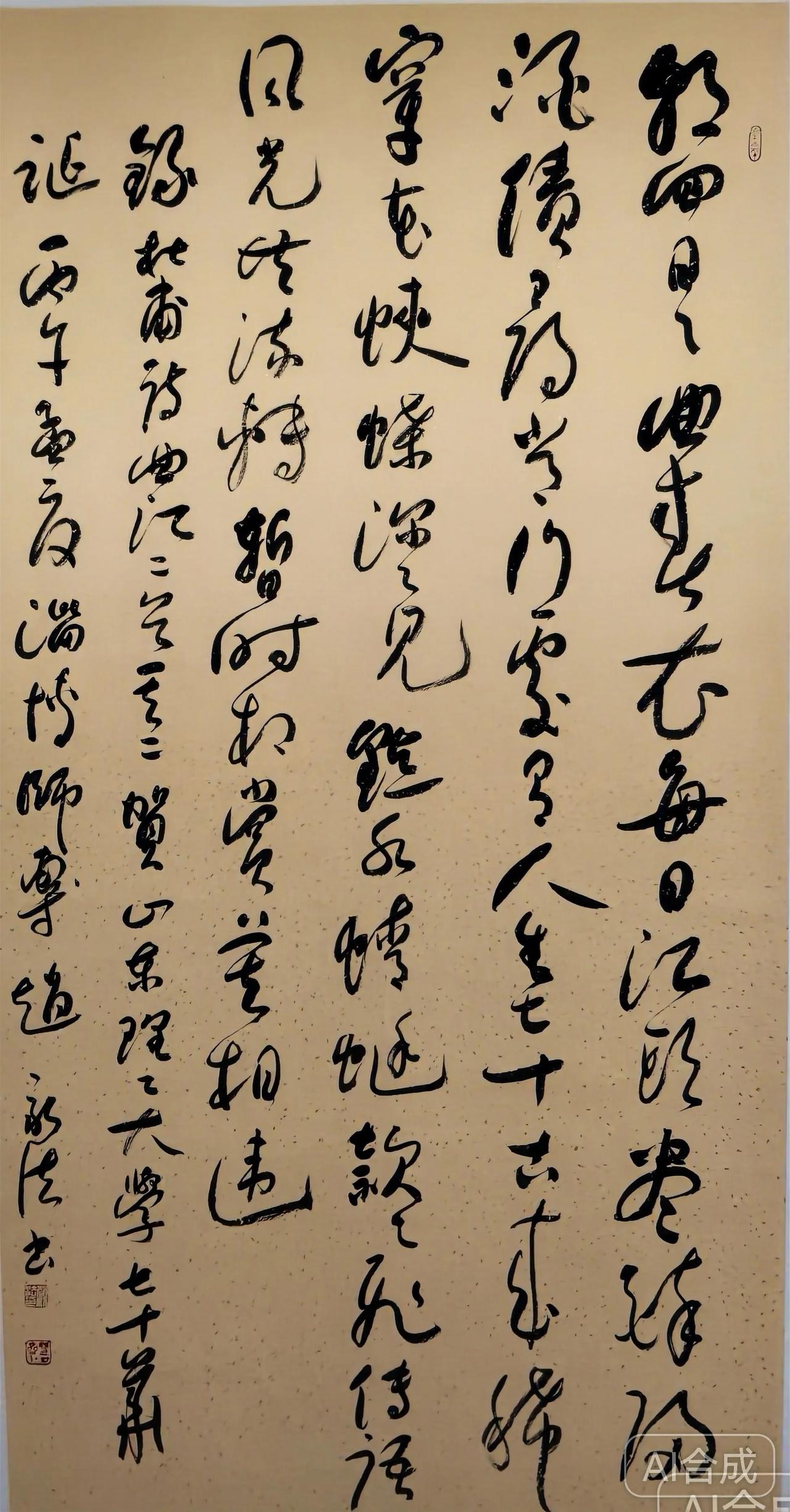 贺山东理工大学建校七十周年
杜甫诗曲江二首其二
赵新法书
6尺整张竖幅
欢迎评论
