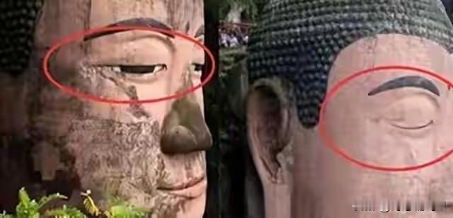 乐山大佛又上热搜榜了！这次是因为“闭眼显灵”的说法被科学给戳破了。其实大佛眼皮发