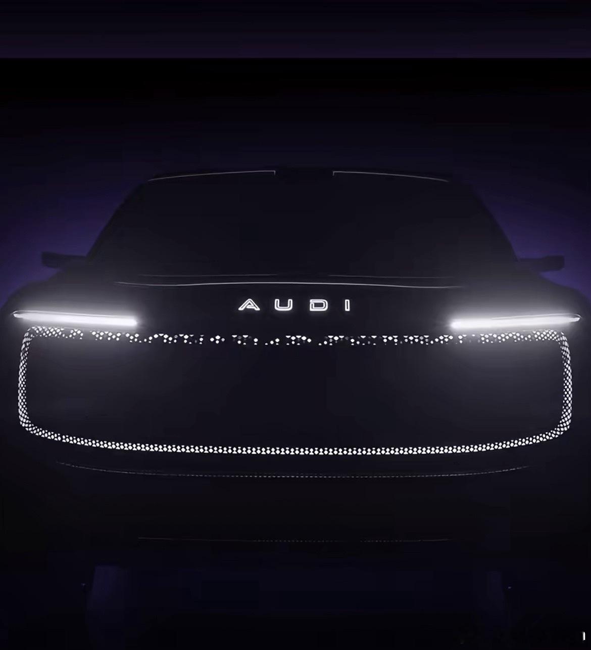 奥迪E8预告图来了比想象中的发布时间快了一些期待一下！ 