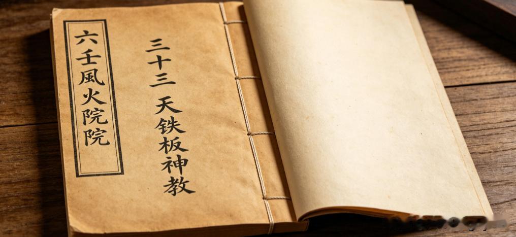 《​六壬风火院三十三天铁板神教》页数: 36双页72页  古籍屋