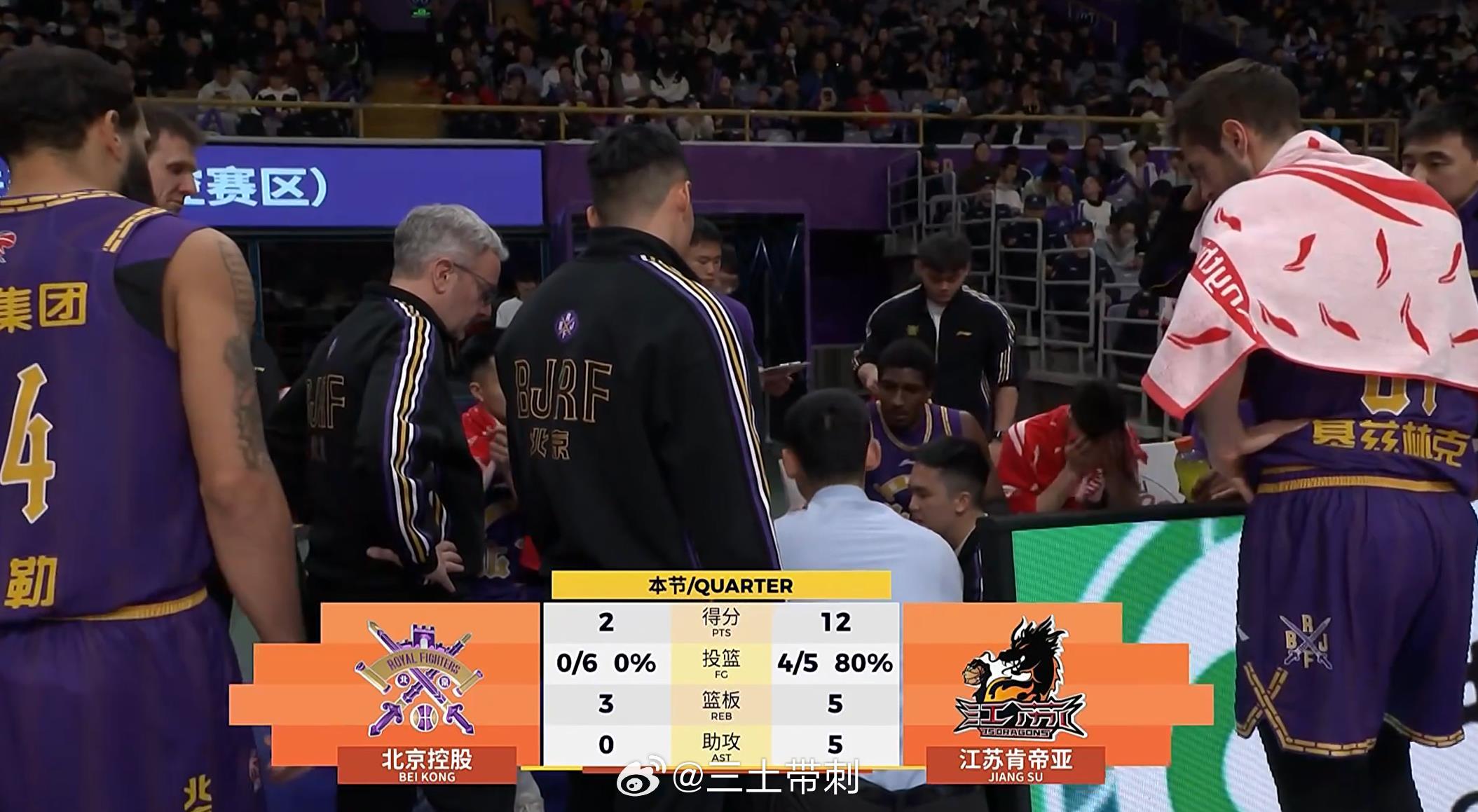 北控男篮vs江苏男篮 哈哈，镜头的语言，谁何时离场，谁何时上场？ 