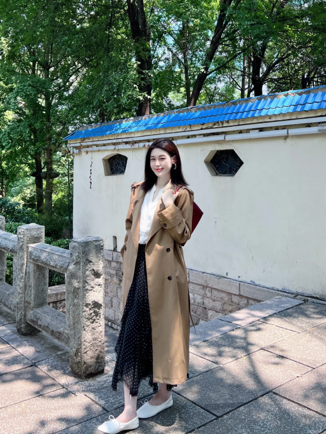 胶片🎞️简单干净出个门 风衣氛围感代名词🍂