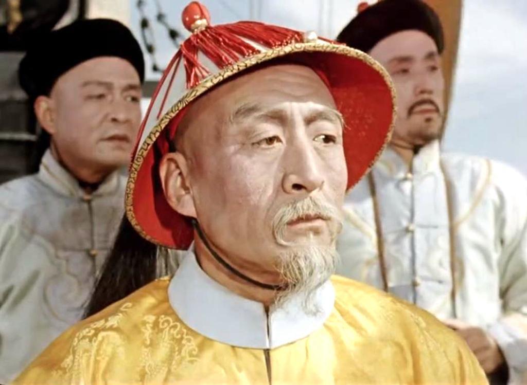 王秋颖（1924年-1984年）在电影《甲午风云》（1962年）中饰演李鸿章
