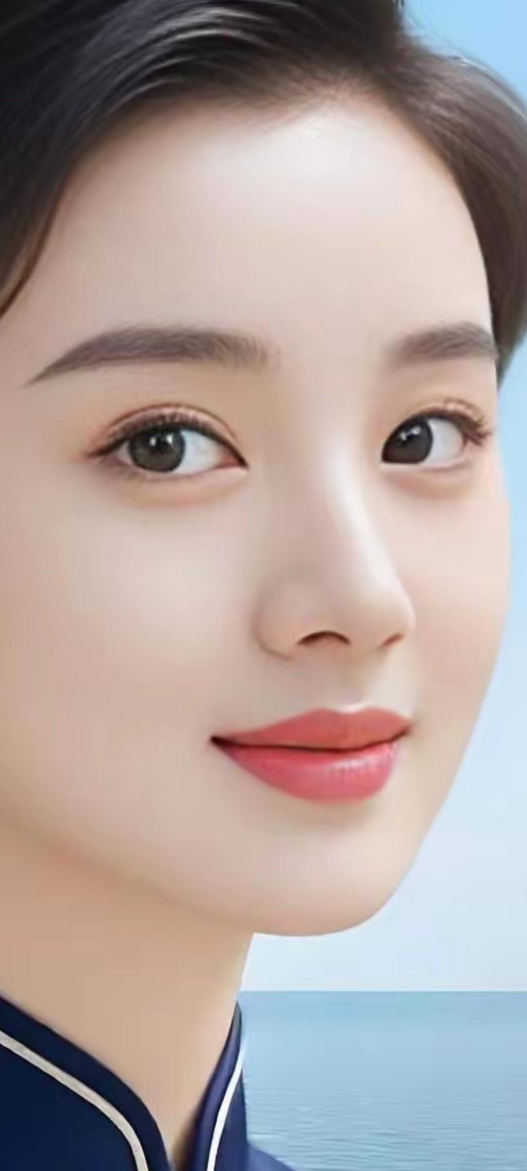 温柔的海风，吹过你的脸庞，微笑的瞬间定格在时光里。