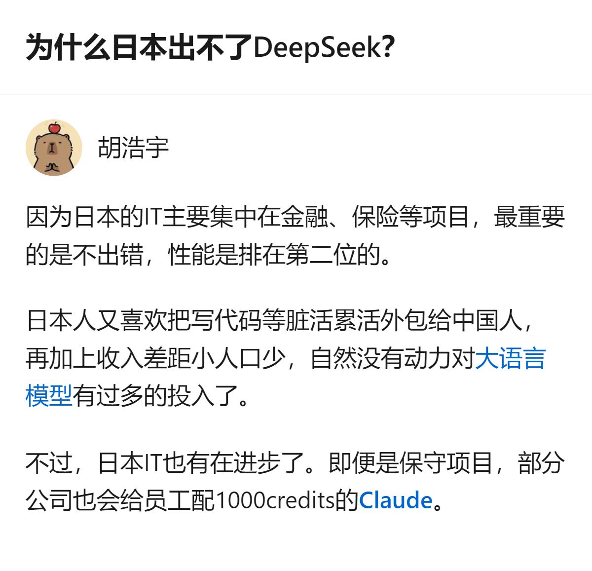 从现有信息看，日本IT领域的核心导向是优先不出错，而非追求性能，且存在将代码开发