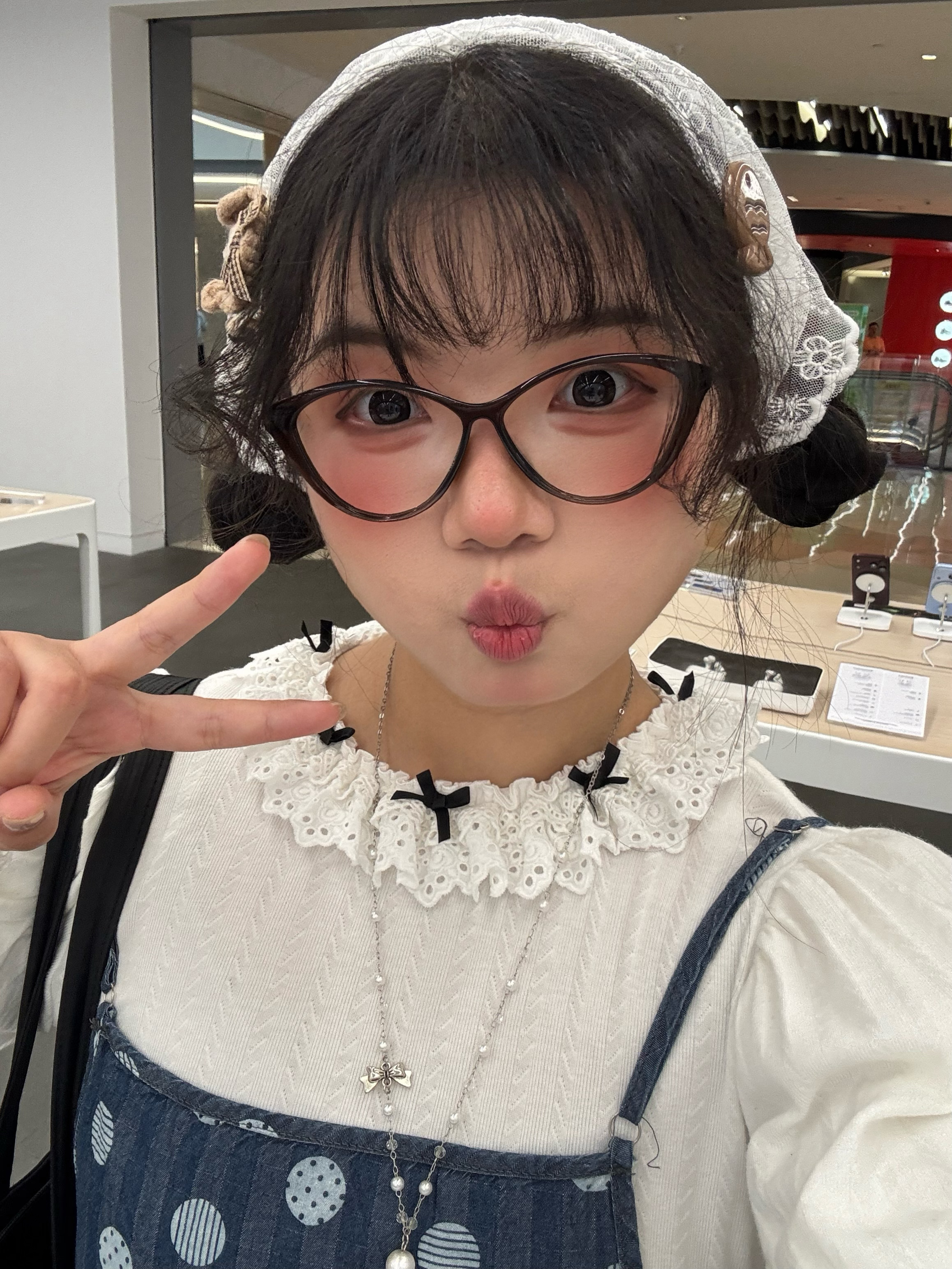 ˎˊ˗ 🎀 ˎˊ˗ 🎀 ˎˊ˗ 🎀 ˎˊ˗用商场展示手机随意拍的(⁎⁍̴̛