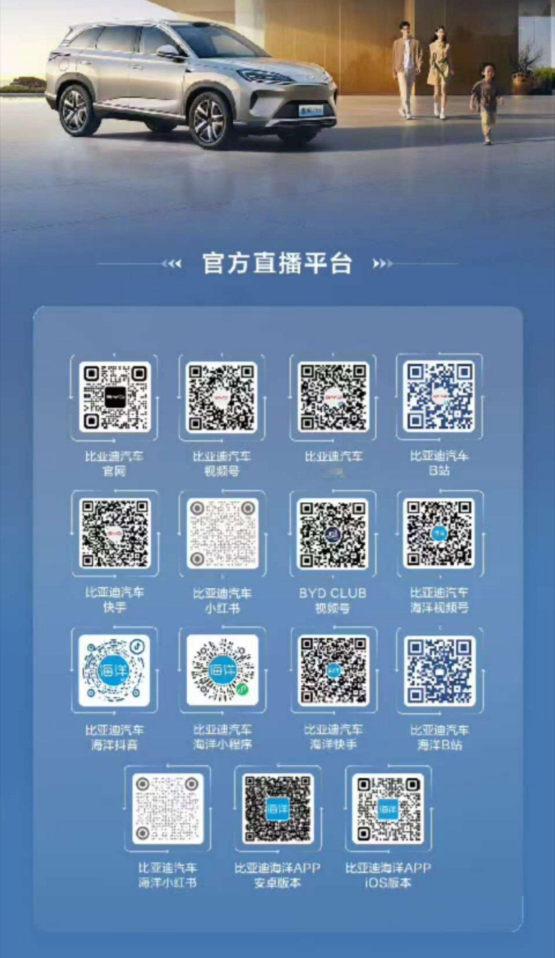 比亚迪海洋网要把产品线补齐还可以出很多产品呢吧？不同尺寸级别、不同类别、不同动力
