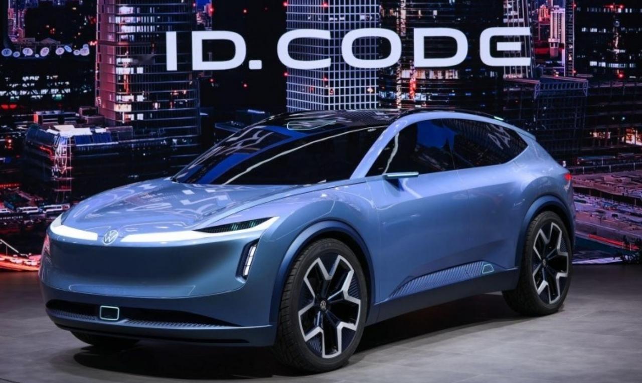 【大众ID. Code 概念车亮相北京车展】在刚刚开幕的2024 北京国际车展上