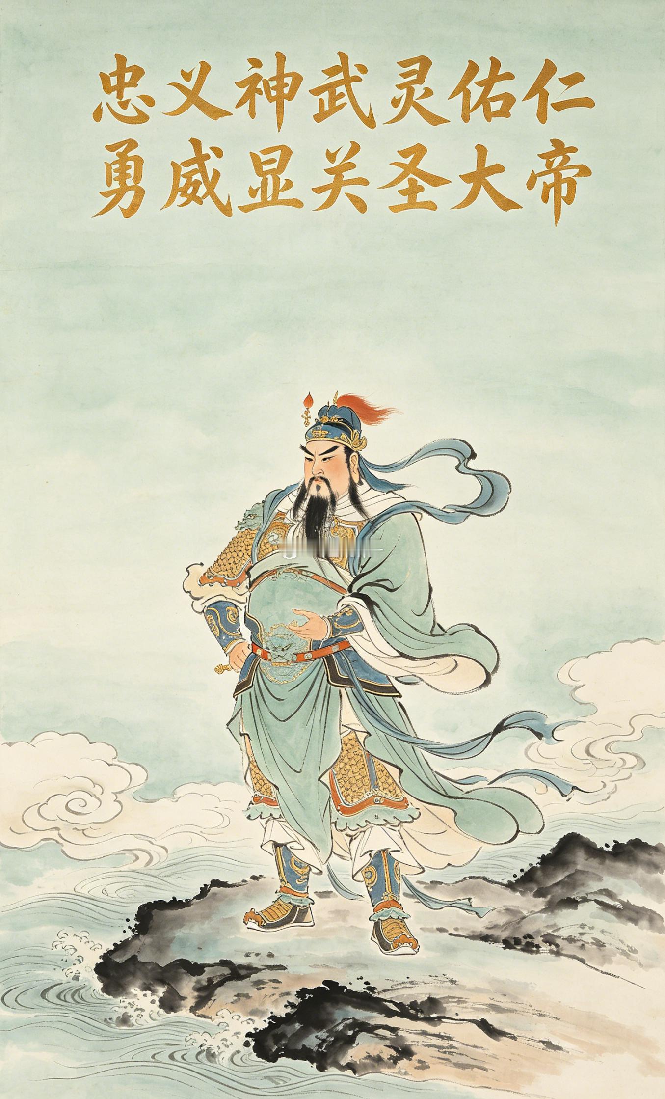 今天是伽蓝菩萨（也是关帝圣君）诞辰，虔诚顶礼。祈请武财神福佑，保佑每一个看到的人