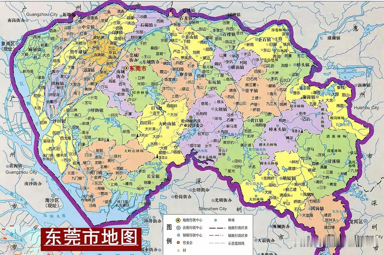东莞是全国少有的市直管镇模式，能够在广深这样的大湾区城市群没稳坐第二梯队，综合来