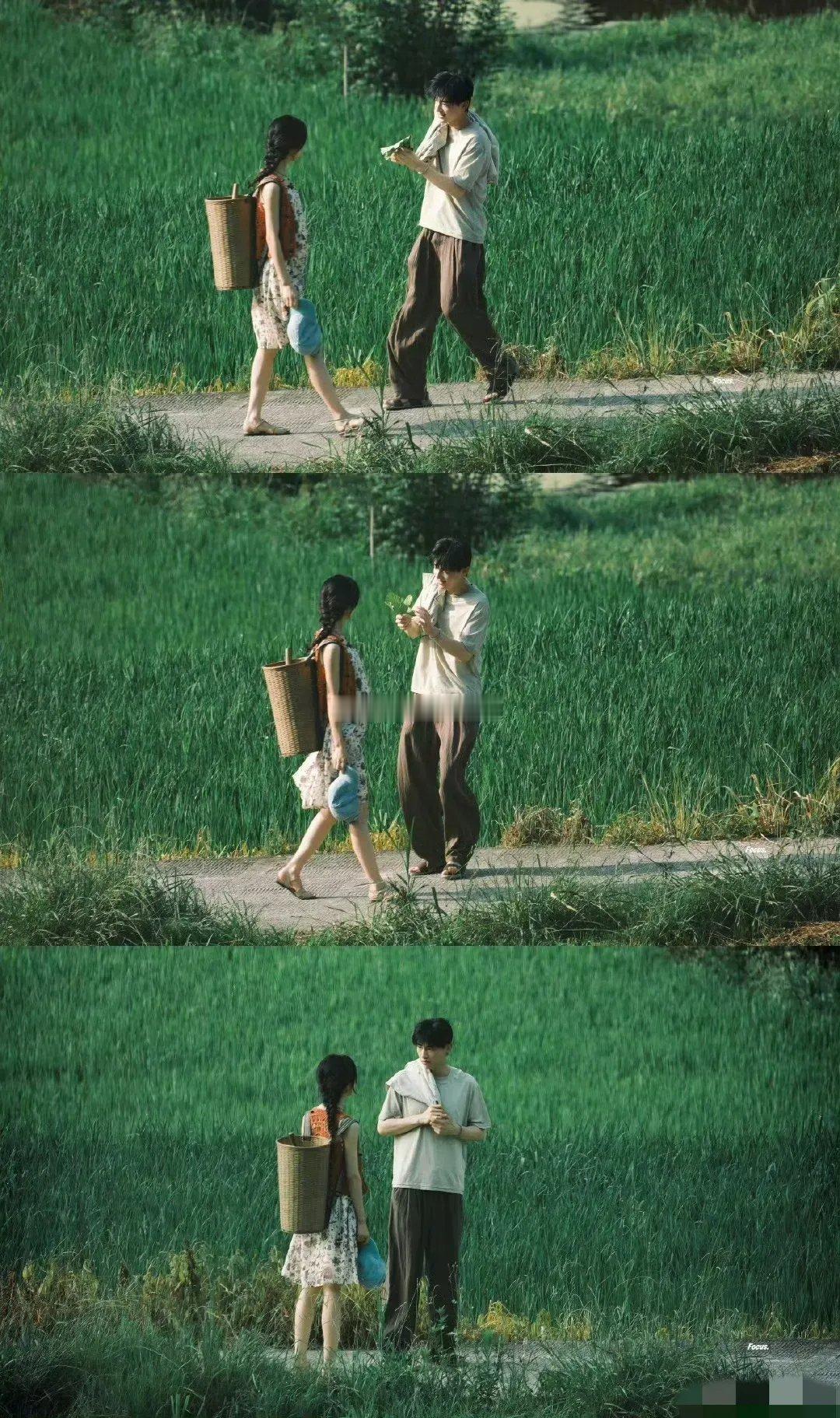《小芳出嫁》的路透怎么拍的一点都不“乡村”，反而有点像韩剧，一起期待一下王影璐和