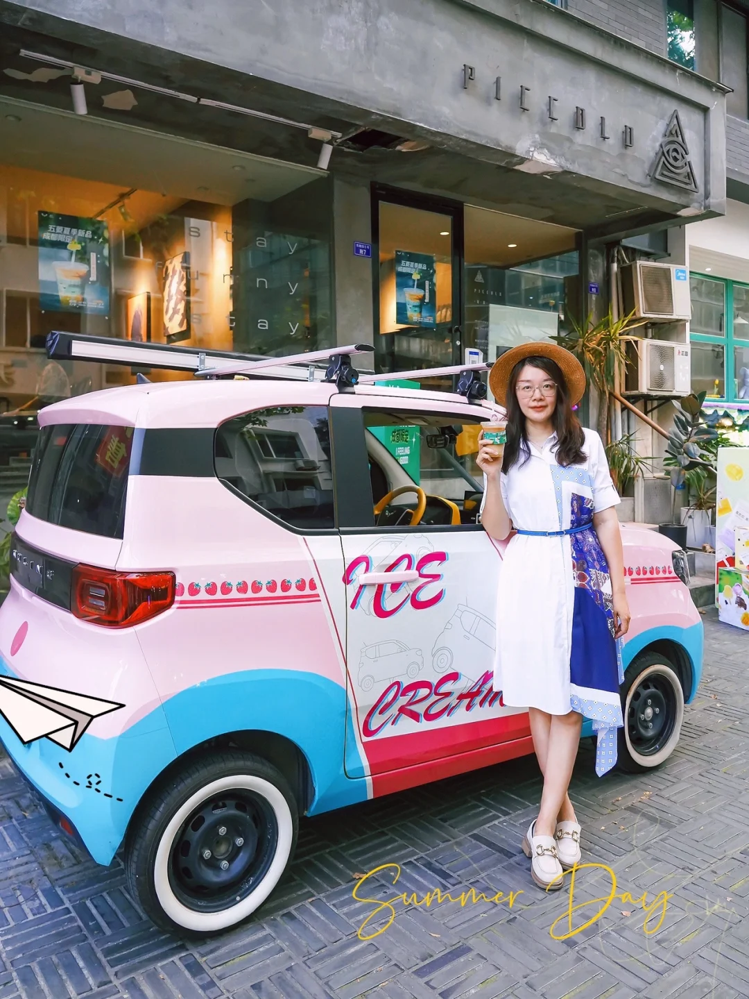 喝一杯咖啡，可以把这个小可爱开回家吗🚗