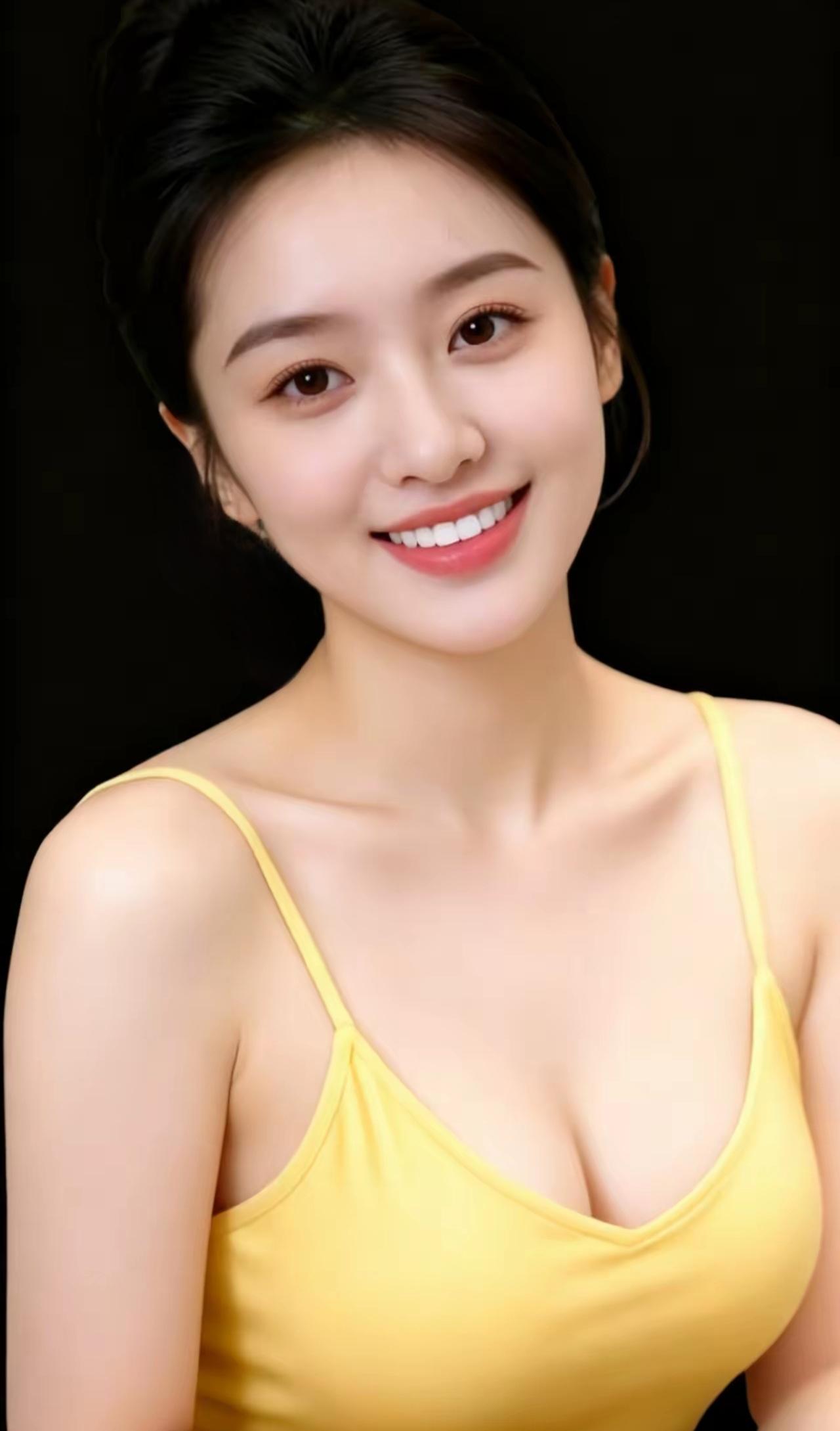 这姑娘笑起来真好看！