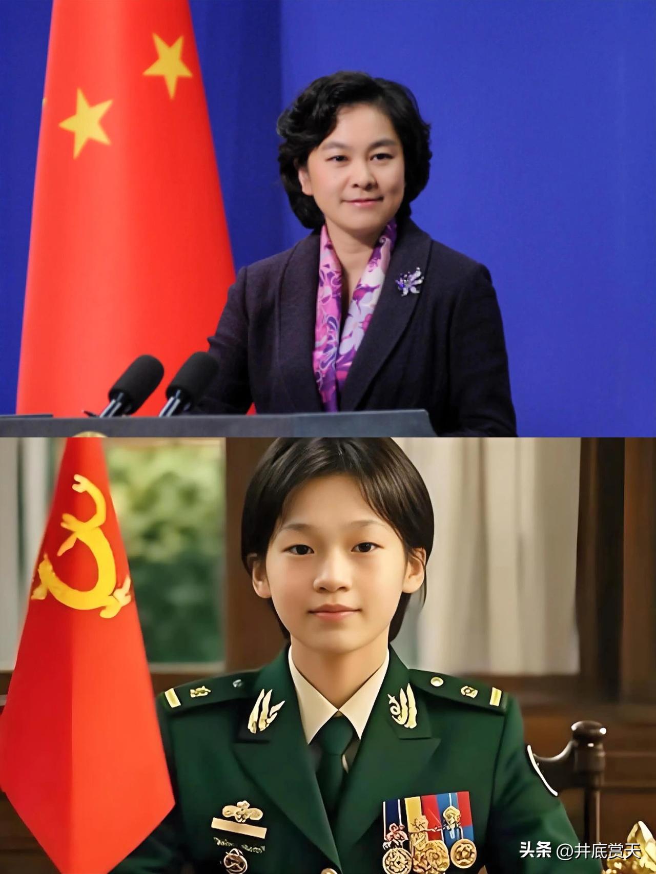 全红婵和华春莹，年龄差距很大，工作也不一样，但是有网友说二人长的像。全红婵以后会