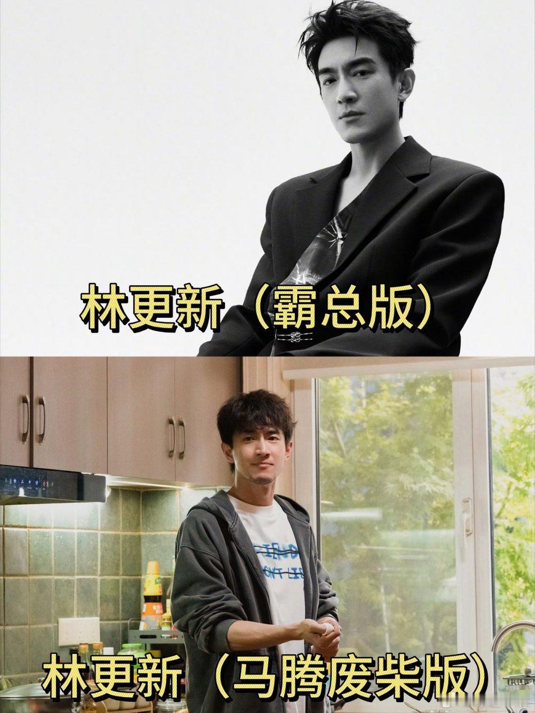 内娱中年废柴赛道被林更新闯进来了 马腾躺平却自在，护工生涯托住老林，还会做一蟹八