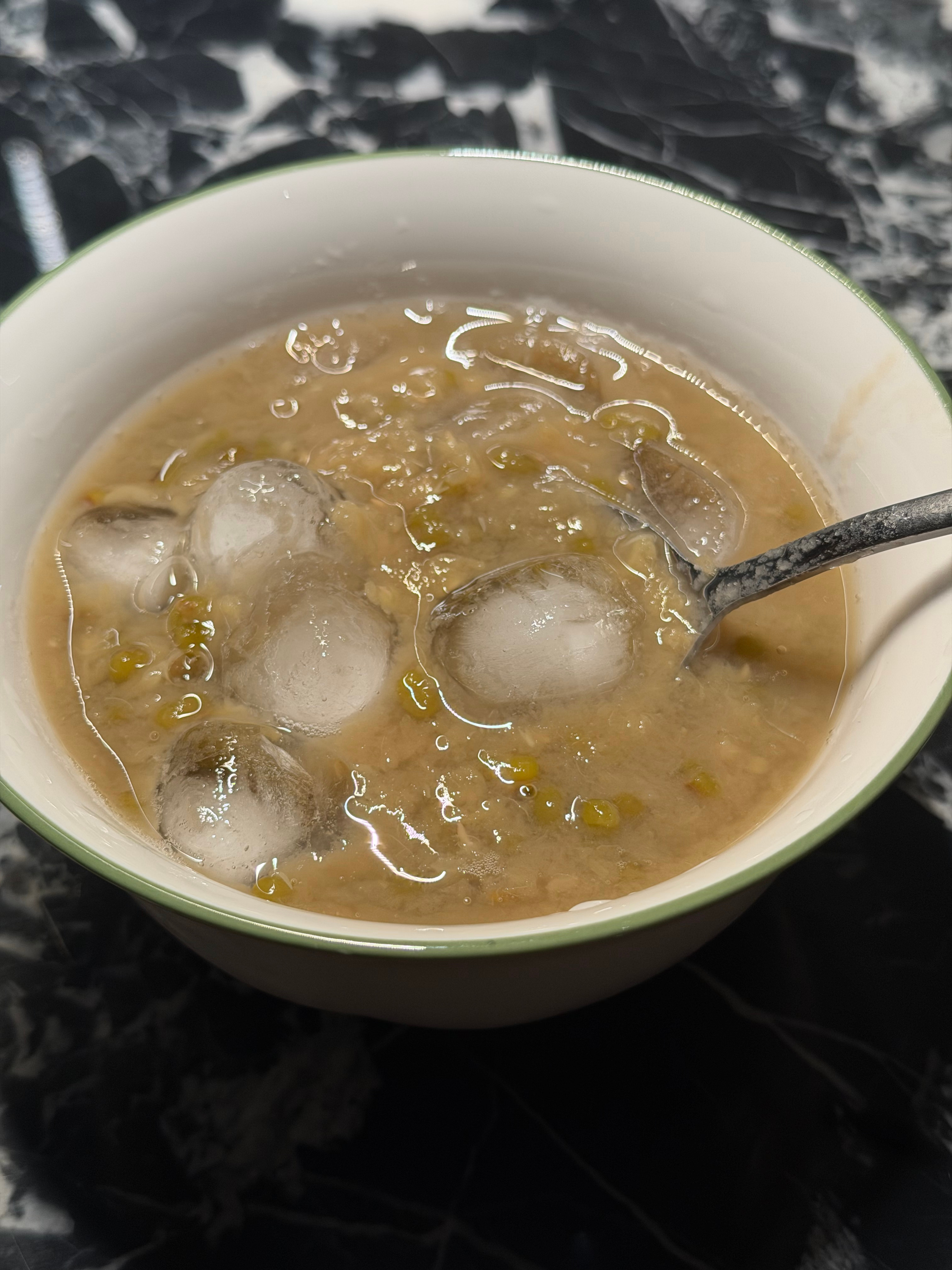 夏天冷饮第一名！——冰绿豆汤～ 