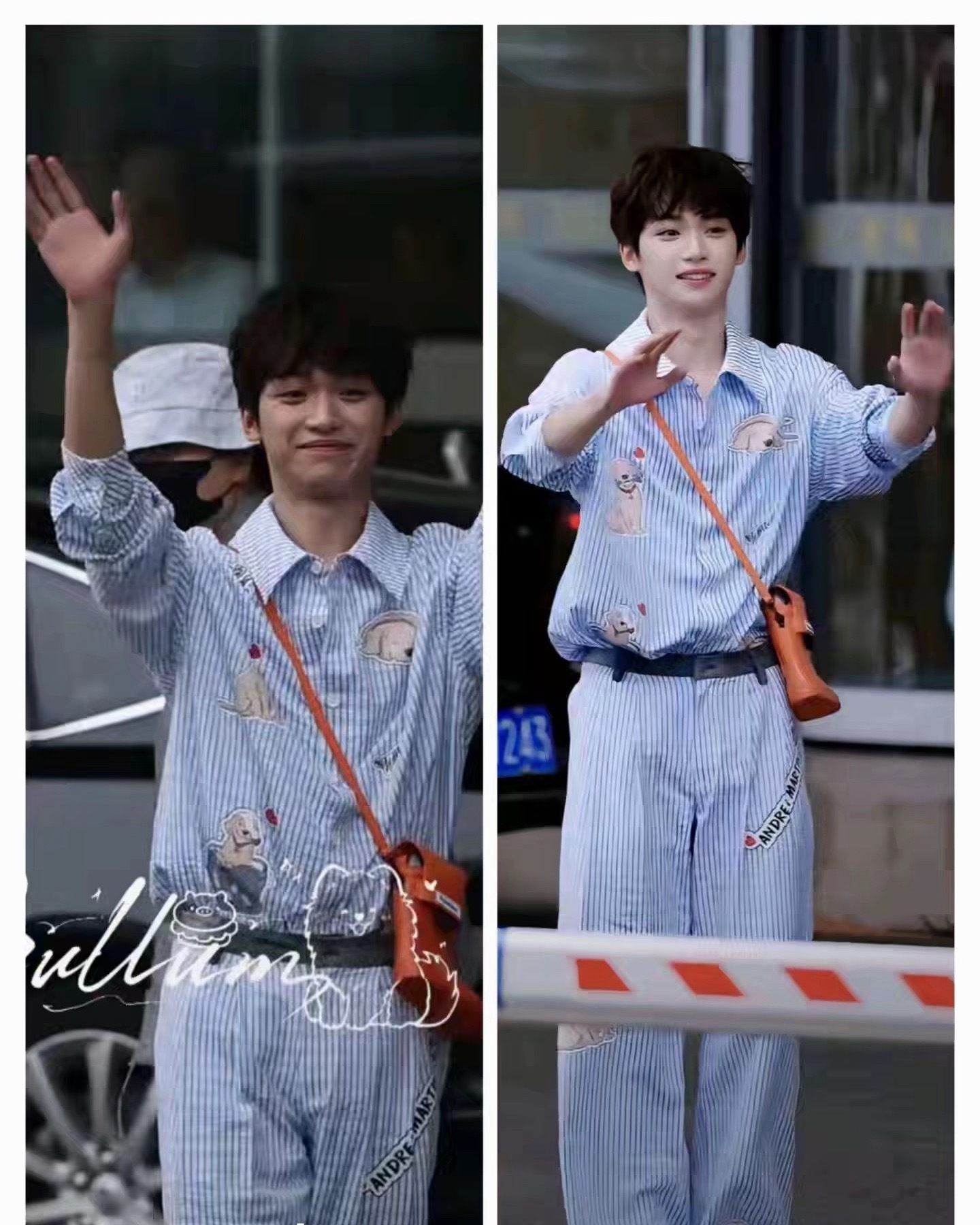 梓渝红发露额头妈呀这个世界真的要变成这样了吗       他到底帅在哪里呀？好久